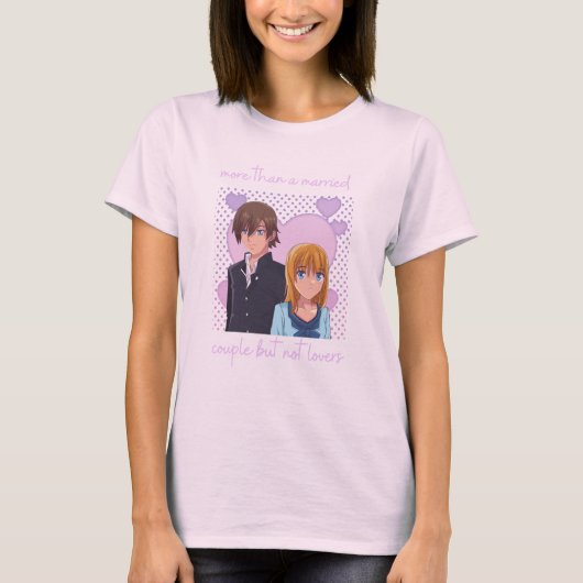 T-shirt Plus qu'un couple marié, mais pas amoureux (Devant)