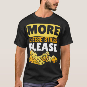 T-shirt Plus Sticks au fromage S'il vous plaît Fromage Lov