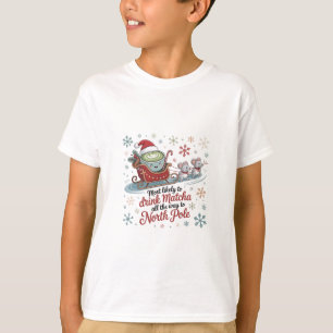 T-shirt Plus susceptible de boire du matcha tout au long d
