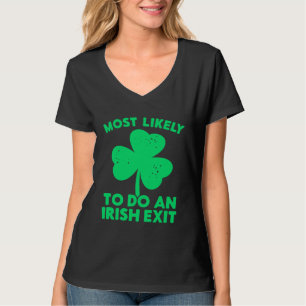 T-shirt Plus susceptible de faire une sortie irlandaise St