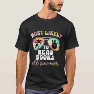 T-shirt Plus susceptible de lire des livres tout l'été Pro