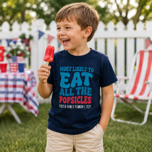T-shirt Plus susceptible de manger toutes les sucettes gla