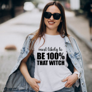 T-shirt Plus susceptible d'être 100% cette sorcière Hallow