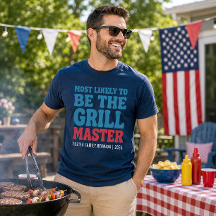 T-shirt Plus susceptible d'être le maître du grill personn