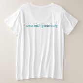 T-shirt plus taille femme MPA (Design dos)