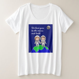 T-shirt plus taille femme pour nouvelle maman