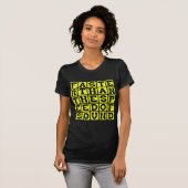 T-shirt Plus vite que la vitesse du son (Devant entier)