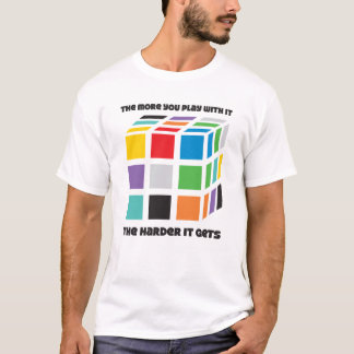 T-shirt Plus vous jouez avec lui la pièce en t