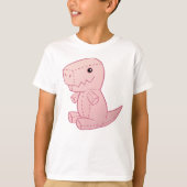 T-shirt Plush Cute T-Rex (Devant)