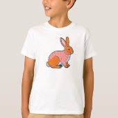 T-shirt Plush Rabbit Illustration  (Devant)