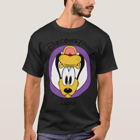 T-shirt Pluto déconstruit (Devant)