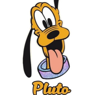 T-shirt Pluto drôle avec nom