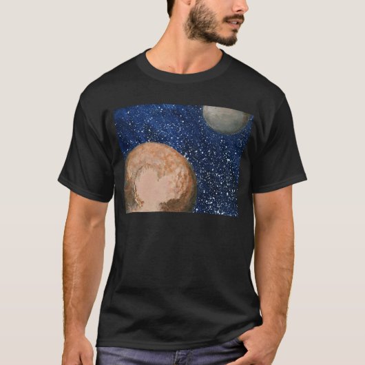 T-shirt Pluto et Charon (Devant)