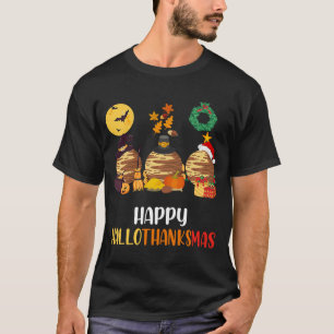 T-shirt Pluto Halloween Et Joyeux Noël Hallotha Joyeux