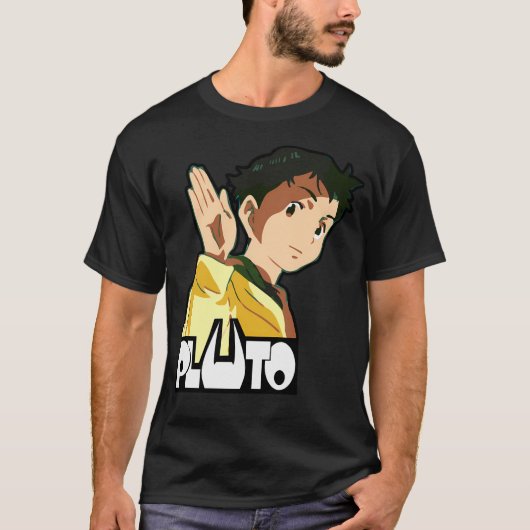 T-shirt Pluto Manga (Devant)