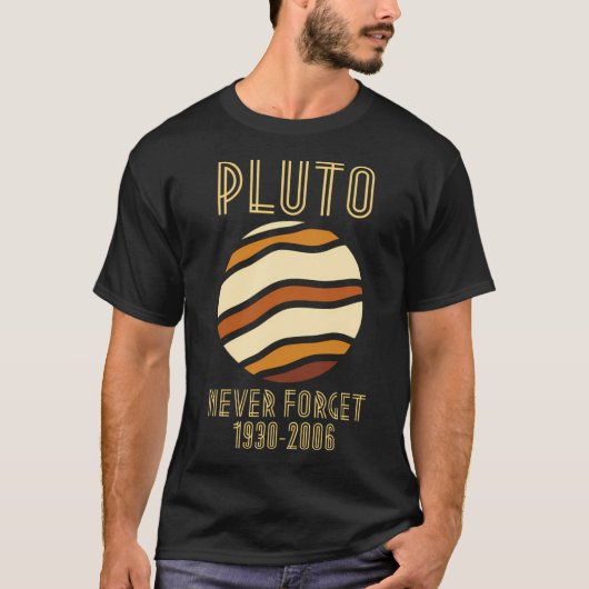 T-shirt Pluto n'oublie jamais (Devant)