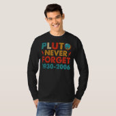 T-shirt Pluto n'oublie jamais (Devant entier)