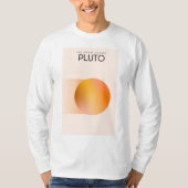 T-shirt Pluto, planète naine (Devant)