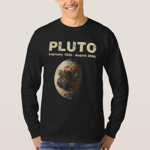 T-shirt Pluto The Planet Memorial Adventure Science Graphi