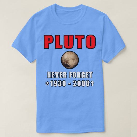 T-shirt Pluton de Never (Design devant)
