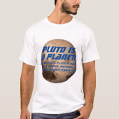 T-shirt Pluton est une planète ! (Devant)