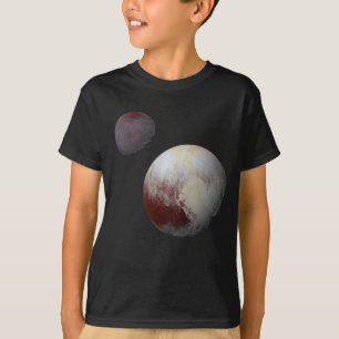 T-shirt Pluton et Charon 9e ou système solaire Planète nai