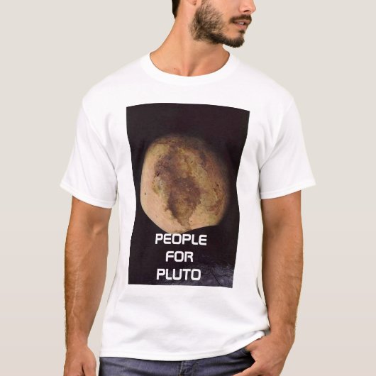 T-shirt Pluton, les GENS POUR PLUTON (Devant)