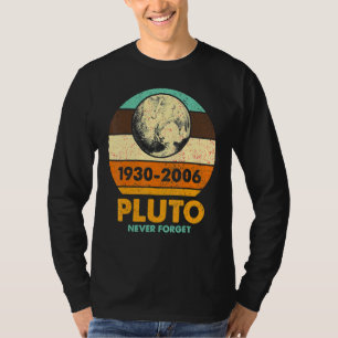 T-shirt Pluton Planète Ne Jamais Oublier Système Solaire A