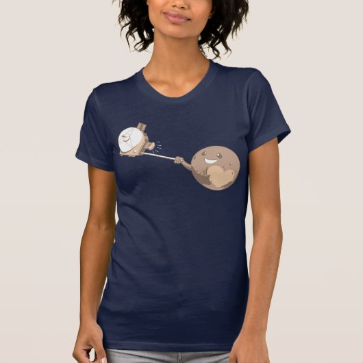 T-shirt Pluton Selfie (Devant)