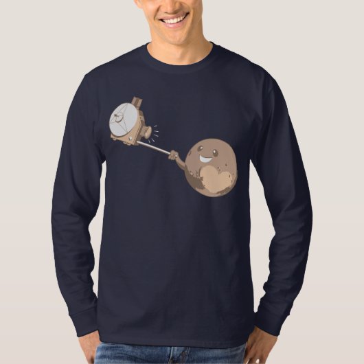 T-shirt Pluton Selfie (Devant)