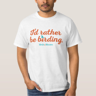 T-shirt Plutôt être Birding