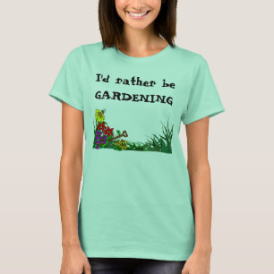 T-shirt Plutôt Garder Plante Personnalisé Dire