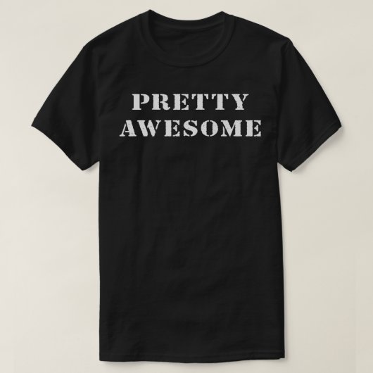 T-shirt Plutôt génial 2 (Design devant)