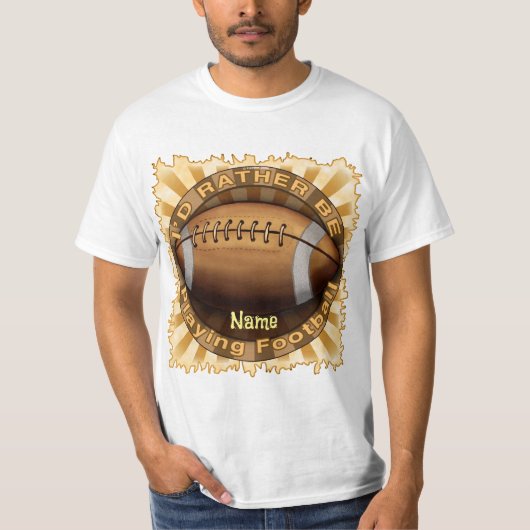 T-shirt Plutôt jouer au football (Devant)