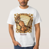 T-shirt Plutôt Jouer Violon (Devant)