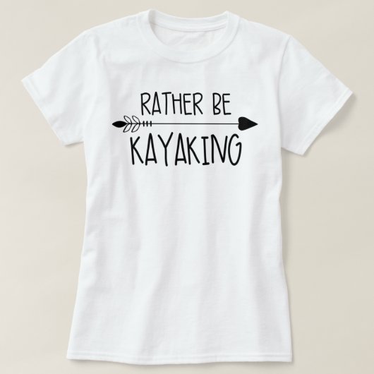 T-shirt Plutôt Kayak (Design devant)