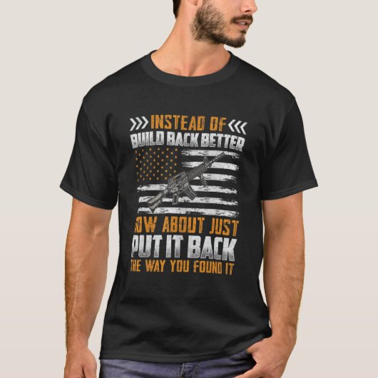 T-shirt Plutôt Que De Mieux Réaliser Comment Se Contenter (Devant)