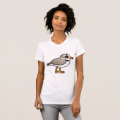 T-shirt Pluvier sifflant de Birdorable (Devant entier)