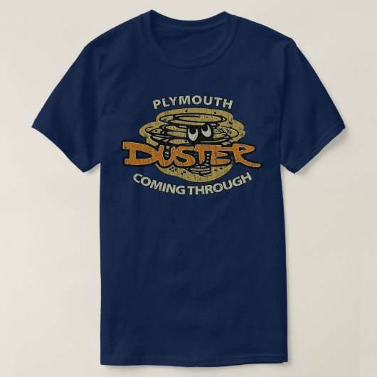 T-shirt Plymouth Duster Arrivée En 1970 (Design devant)