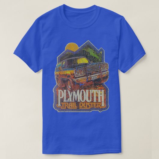 T-shirt Plymouth Trail Duster 4x4  (Design devant)