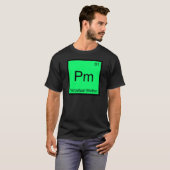 T-shirt Pm - Perpetual Motion Chimie Élément Symbole Tee (Devant entier)