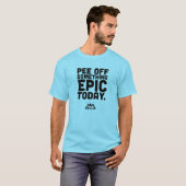 T-shirt PMR vont pipi outre de quelque chose pièce en t (Devant entier)