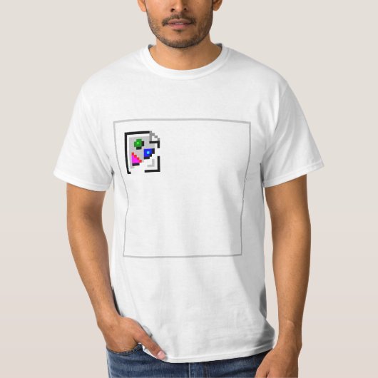 T-shirt Png de GIF de JPEG de JPG cassé d'image (Devant)