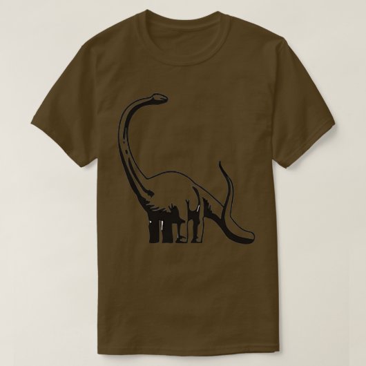 T-shirt Poche Brontosaurus (Design devant)