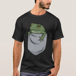 T-shirt Poche De Grenouille Pour Un Ventilateur De Grenoui