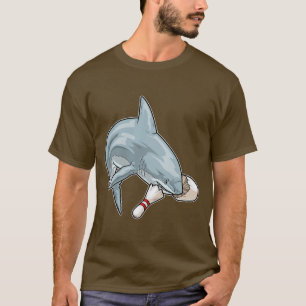 T-shirt Poche de quilles de requin