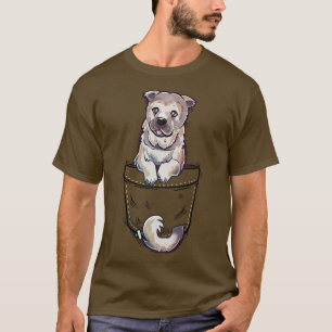 T-shirt Poche mignonne Sarabi Mastiff Chien