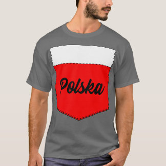 T-shirt Poche Pologne