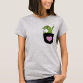 T-shirt Poche T-Rex (Devant)