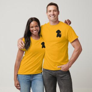 T-shirt Poche TDD T Doodle noir